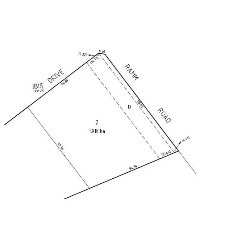 Floorplan of Homely land listing, LOT 2 Ramm Road, Mannum SA 5238