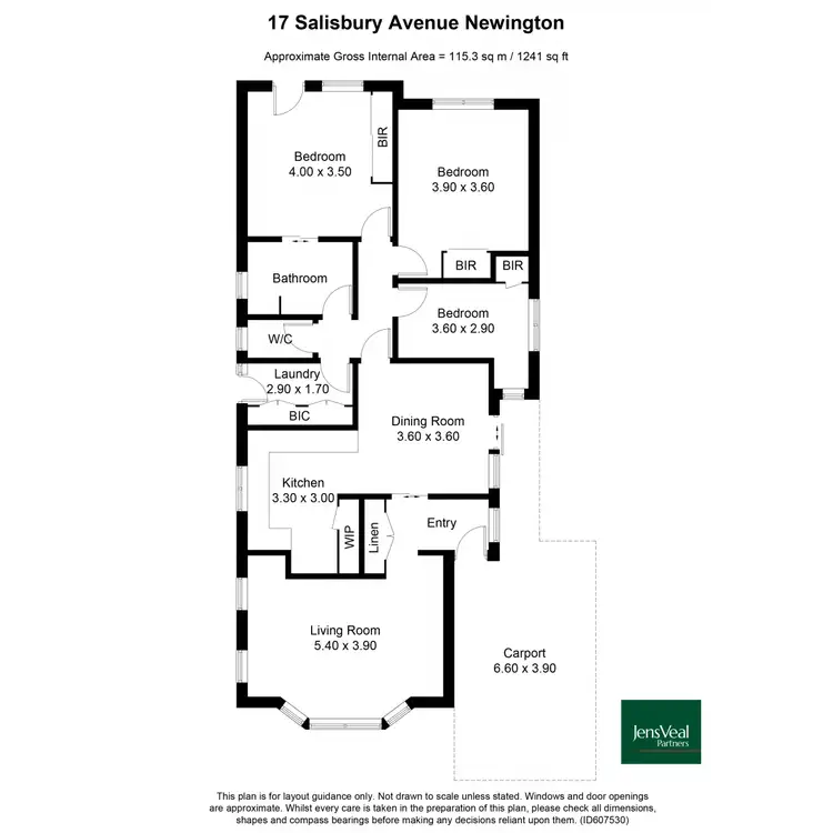 Floorplan of Homely house listing, 17 Salisbury Avenue, Newington VIC 3350