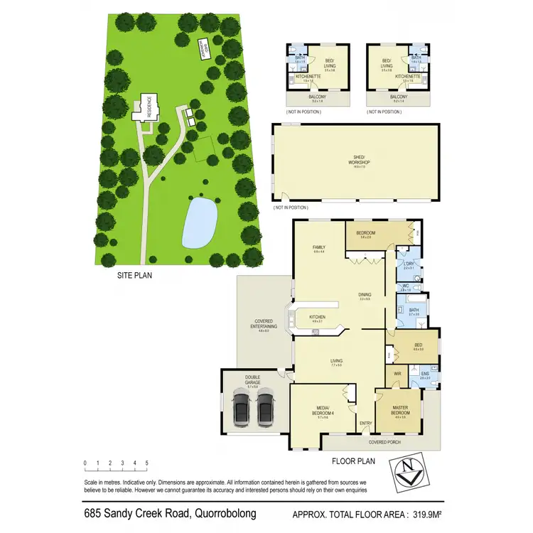 Floorplan of Homely house listing, 685 Sandy Creek Road, Quorrobolong NSW 2325