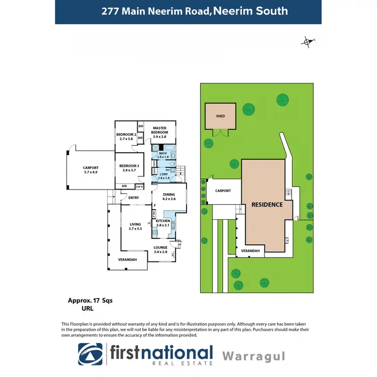Floorplan of Homely house listing, 277 Main Neerim Road, Neerim South VIC 3831