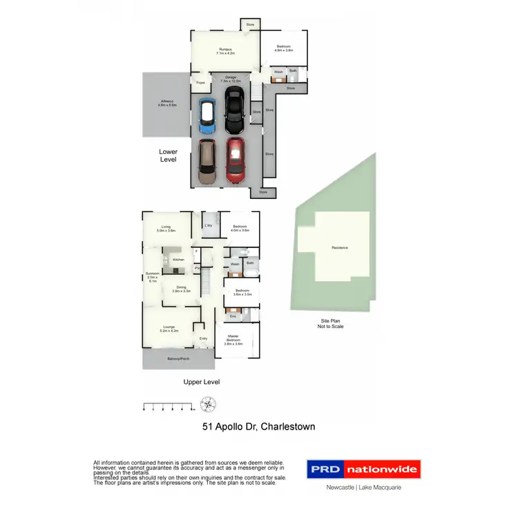 Floorplan of Homely house listing, 51 Apollo Drive, Charlestown NSW 2290