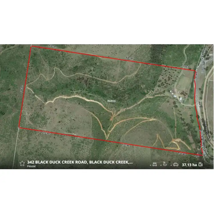 Floorplan of Homely rural property listing, 342 Black Duck Creek Road, Black Duck Creek QLD 4343