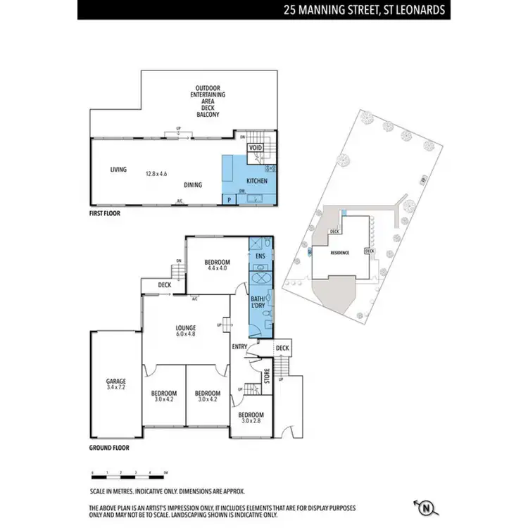 Floorplan of Homely house listing, 25 Manning Street, St Leonards VIC 3223