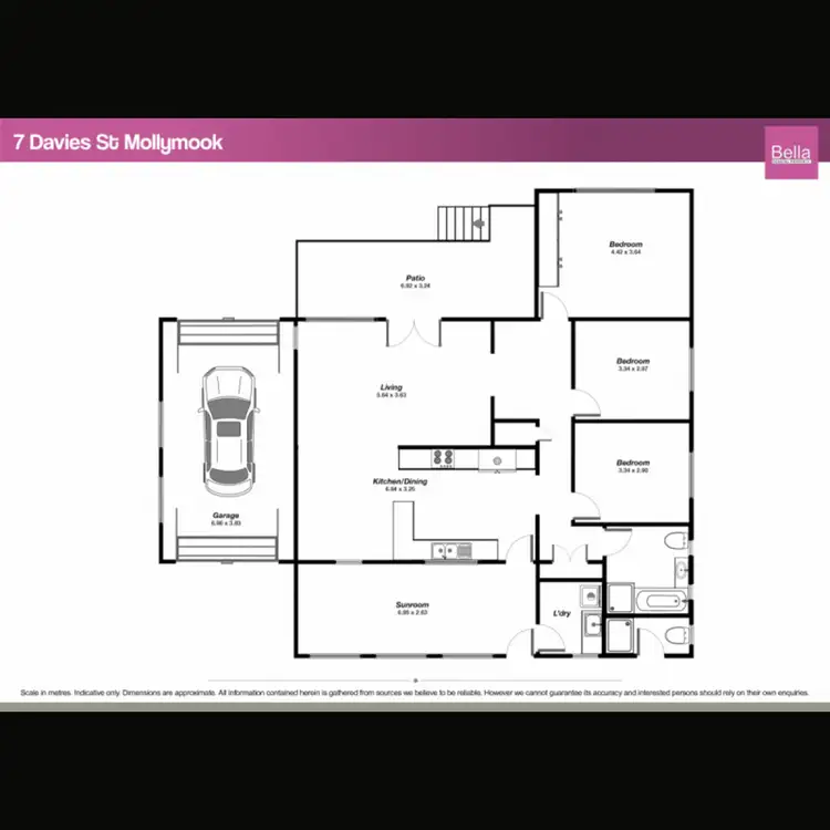Floorplan of Homely house listing, 7 Davies Street, Mollymook NSW 2539