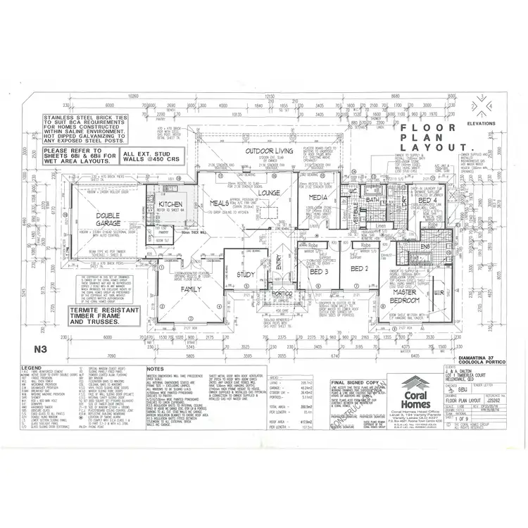 Floorplan of Homely house listing, 8 Timberlea Crt, Helensvale QLD 4212