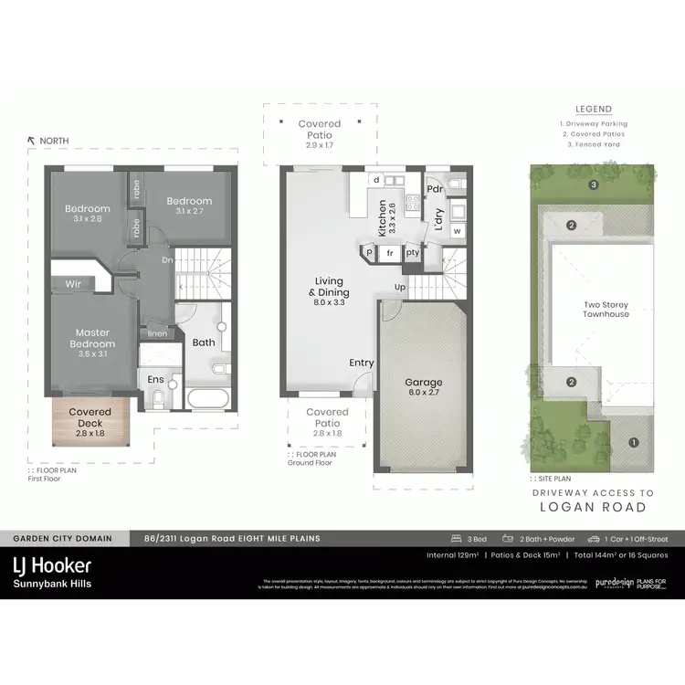 Floorplan of Homely townhouse listing, 86/2311 Logan Road, Eight Mile Plains QLD 4113
