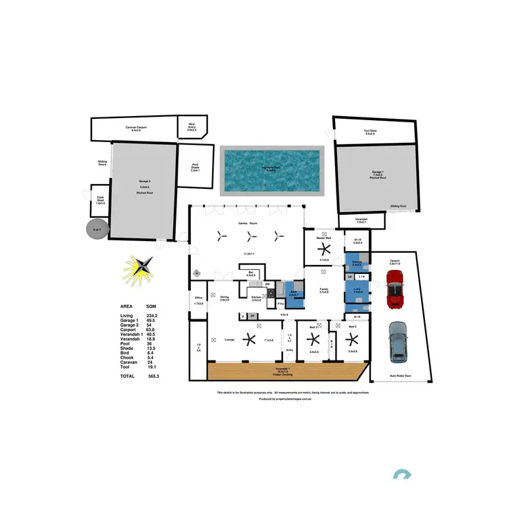 Floorplan of Homely house listing, 58 Melrose Street, Mount Pleasant SA 5235