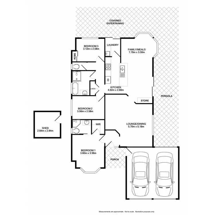 Floorplan of Homely house listing, 7 Kiber Drive, Glenmore Park NSW 2745