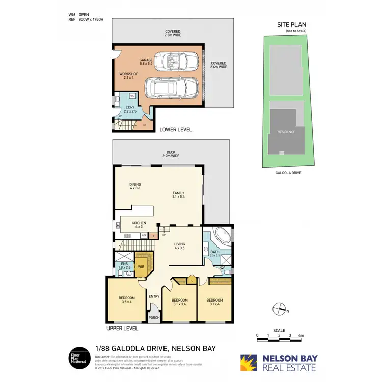 Floorplan of Homely house listing, 1/88 Galoola Drive, Nelson Bay NSW 2315