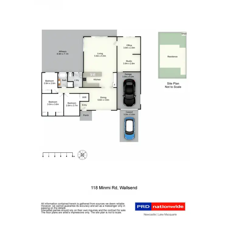 Floorplan of Homely house listing, 118 Minmi Road, Wallsend NSW 2287