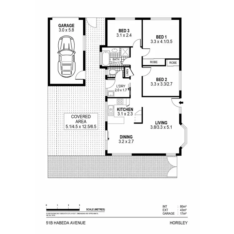 Floorplan of Homely house listing, 51 Habeda Avenue, Horsley NSW 2530