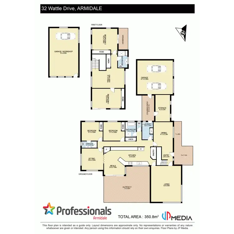 Floorplan of Homely house listing, 32 Wattle Drive, Armidale NSW 2350