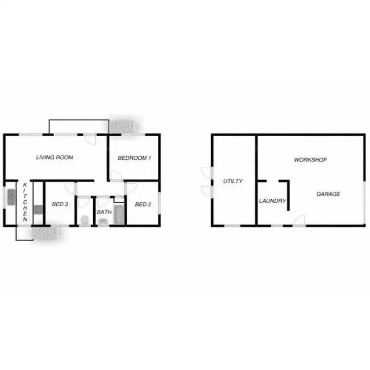 Floorplan of Homely house listing, 2A John Street, Bundamba QLD 4304