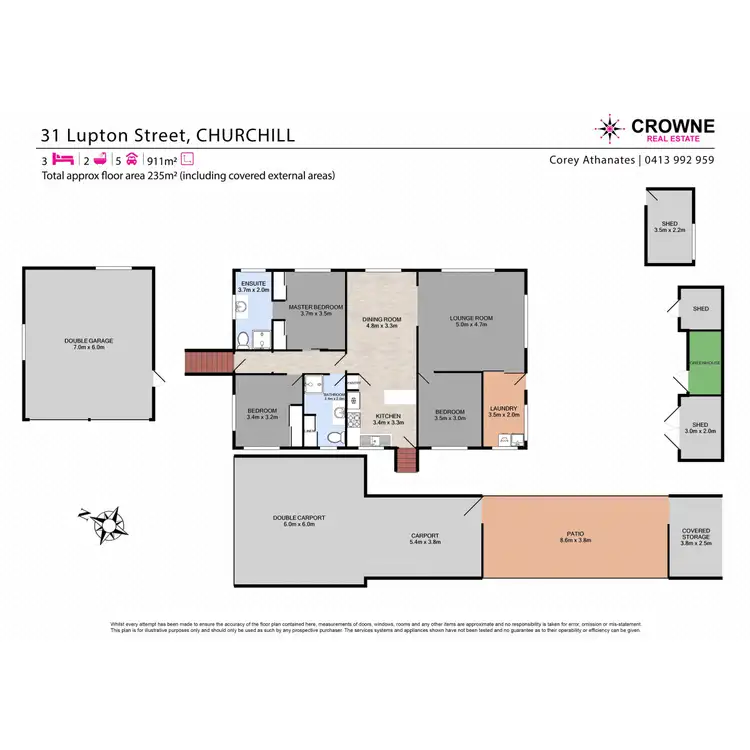 Floorplan of Homely house listing, 31 Lupton Street, Churchill QLD 4305