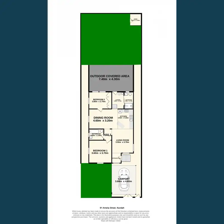 Floorplan of Homely house listing, 91 Amelia Street, Nundah QLD 4012