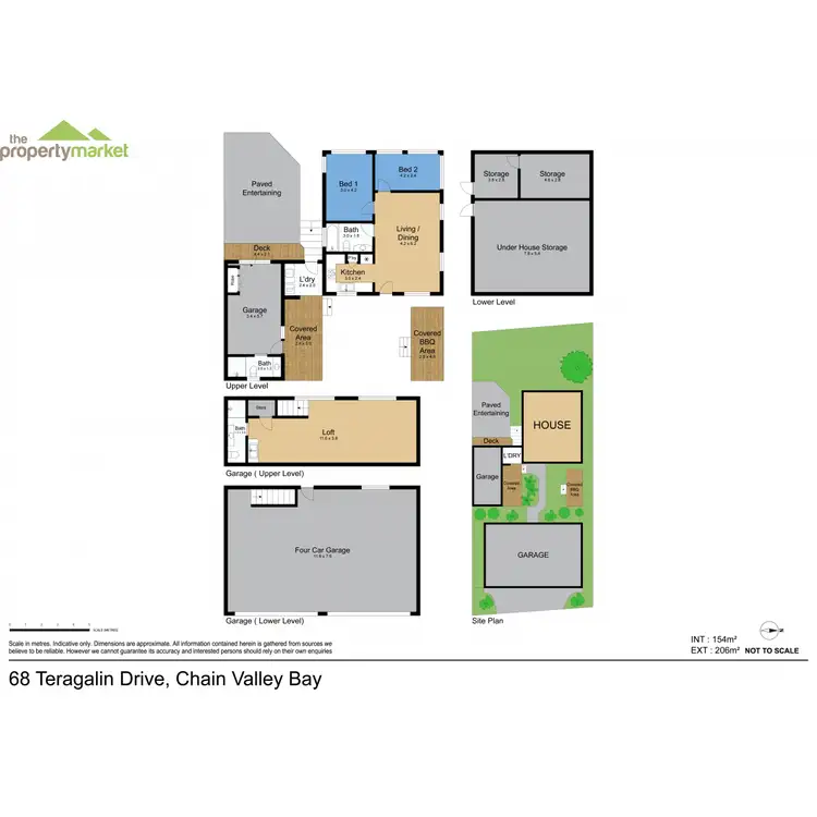 Floorplan of Homely house listing, 68 Teragalin Drive, Chain Valley Bay NSW 2259