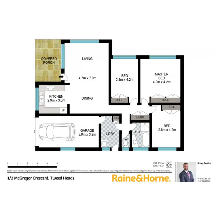 Floorplan of Homely house listing, 1/2 McGregor Crescent, Tweed Heads NSW 2485