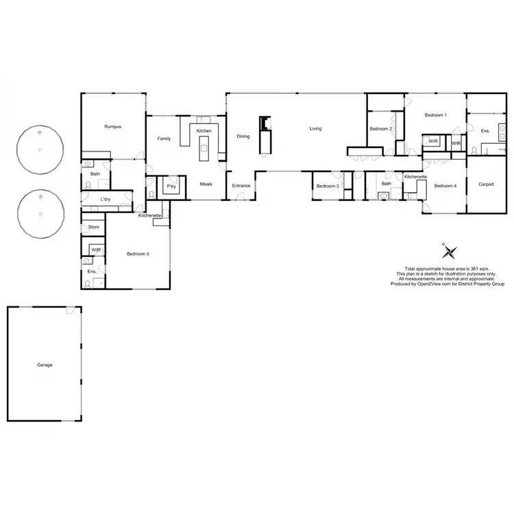 Floorplan of Homely rural property listing, 394 Howqua River Road, Howqua VIC 3723
