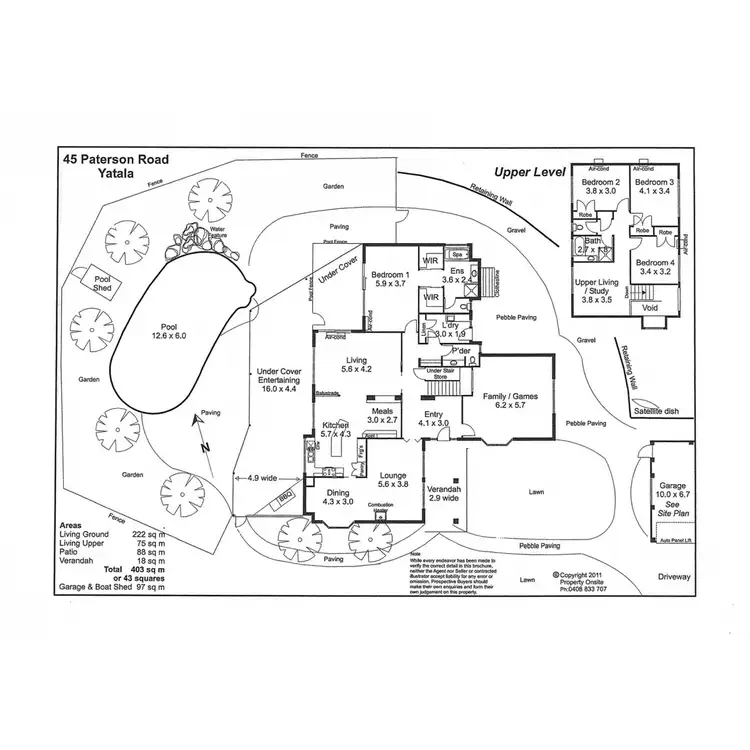 Floorplan of Homely house listing, 45 Paterson Road, Yatala QLD 4207