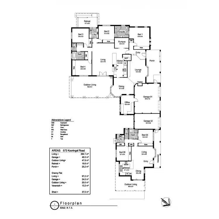 Floorplan of Homely house listing, 573 Kooringal Road, Lake Albert NSW 2650