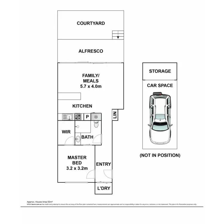 Floorplan of Homely apartment listing, 2/32 Spray Street, Mornington VIC 3931