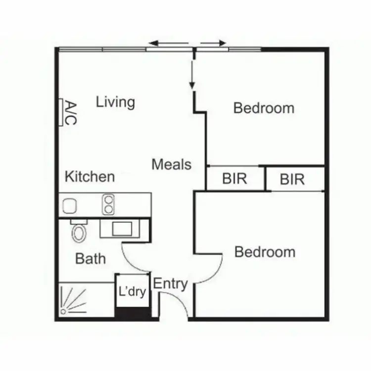 Floorplan of Homely apartment listing, 2904/31 A'Beckett Street, Melbourne VIC 3000