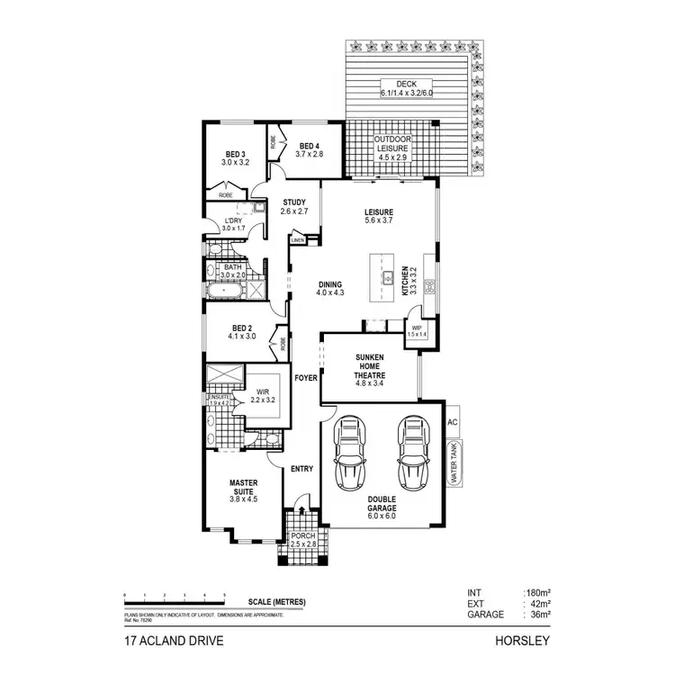 Floorplan of Homely house listing, 17 Acland Drive, Horsley NSW 2530