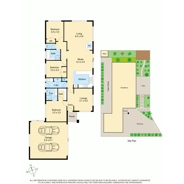 Floorplan of Homely house listing, 3 Reece Court, Carrum Downs VIC 3201