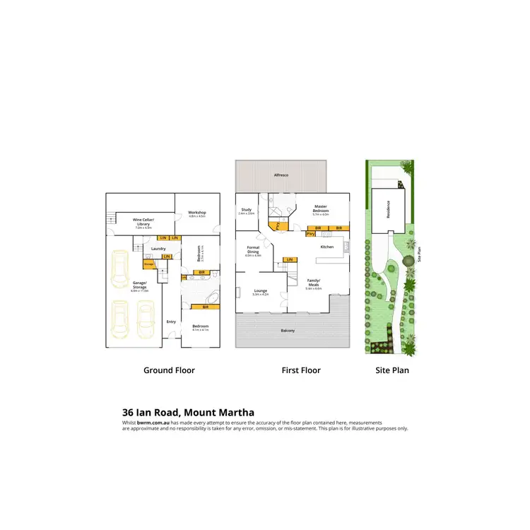 Floorplan of Homely house listing, 36 Ian Road, Mount Martha VIC 3934