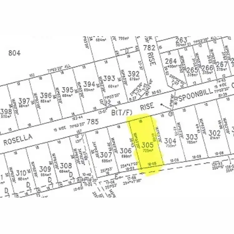 Floorplan of Homely land listing, 40 Rosella Rise, Mannum SA 5238