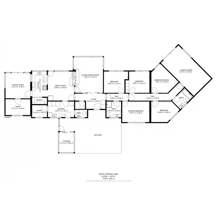 Floorplan of Homely house listing, 12 Parkes Court, Brighton TAS 7030