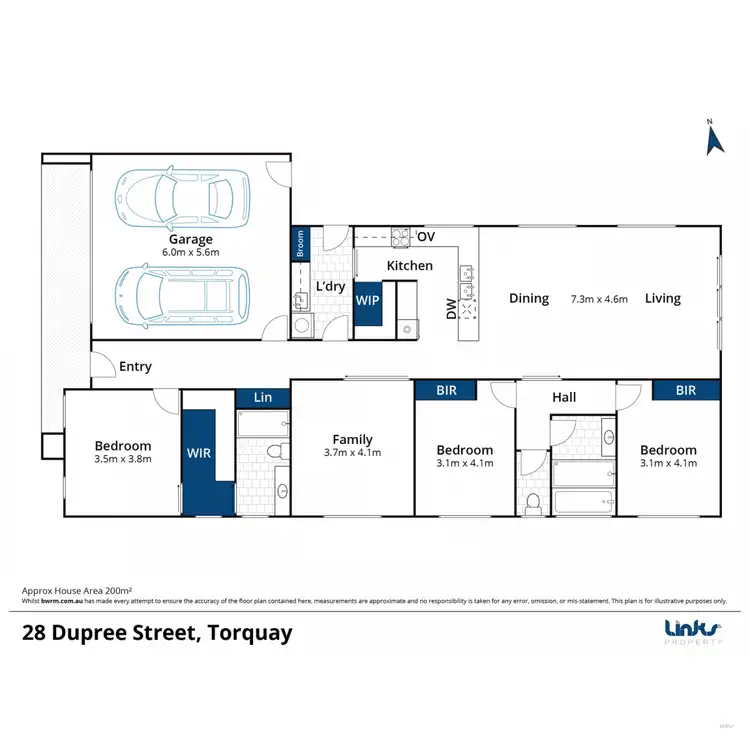 Floorplan of Homely house listing, 28 Dupree Street, Torquay VIC 3228