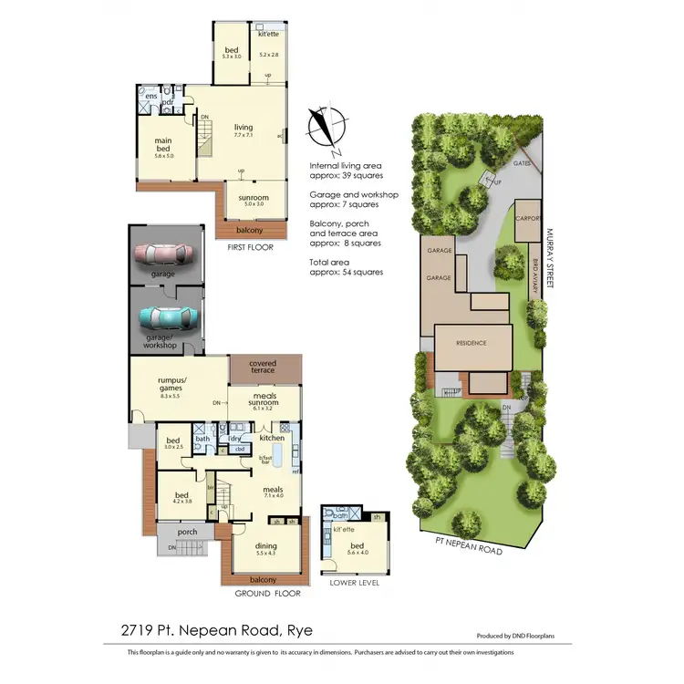 Floorplan of Homely house listing, 2719 Point Nepean Road, Rye VIC 3941