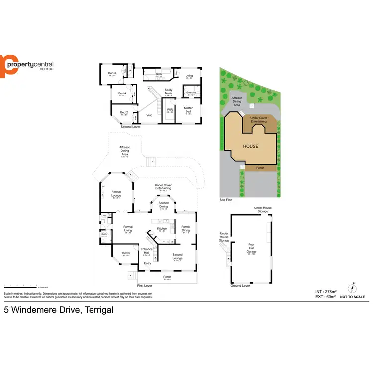 Floorplan of Homely house listing, 5 Windemere Drive, Terrigal NSW 2260