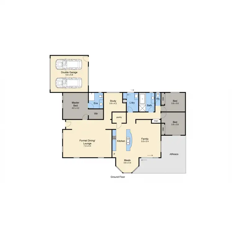Floorplan of Homely house listing, 3 Moonlight Mews, Safety Beach VIC 3936