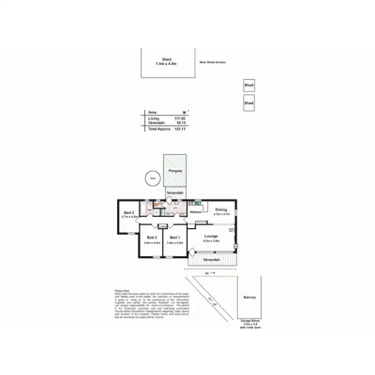 Floorplan of Homely house listing, 23 William Street, Mannum SA 5238