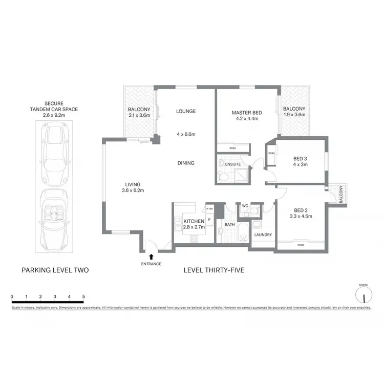 Floorplan of Homely apartment listing, 3502/197 Castlereagh Street, Sydney NSW 2000
