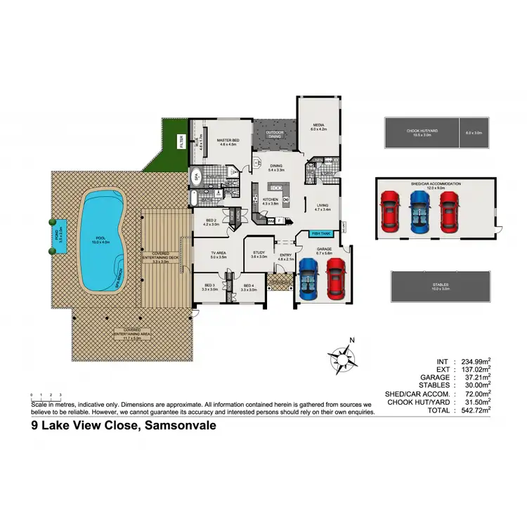 Floorplan of Homely house listing, 9 Lake View Close, Samsonvale QLD 4520