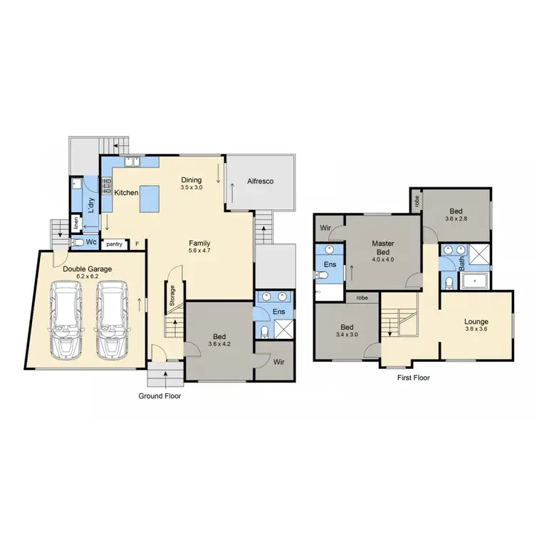 Floorplan of Homely house listing, 48A Elwers Road, Rosebud VIC 3939