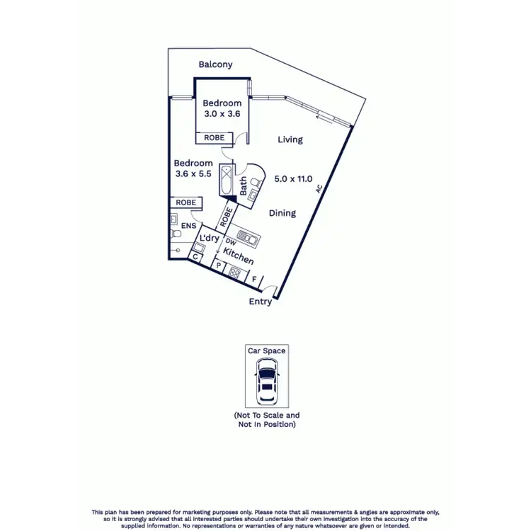 Floorplan of Homely apartment listing, 301/66 Mount Alexander Road, Travancore VIC 3032