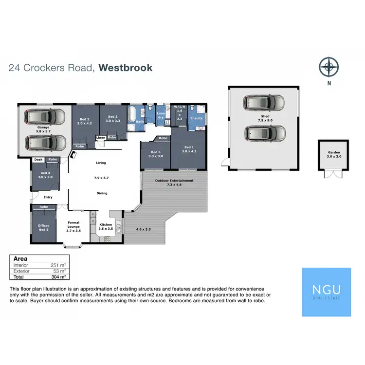 Floorplan of Homely house listing, 24 Crockers Road, Westbrook QLD 4350