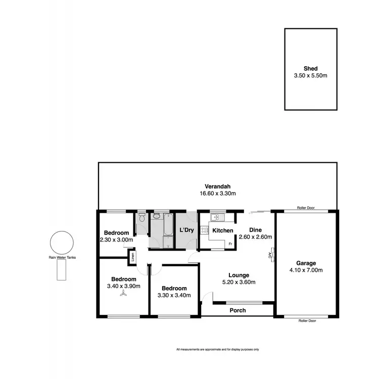 Floorplan of Homely house listing, 184 Wheatsheaf Road, Morphett Vale SA 5162