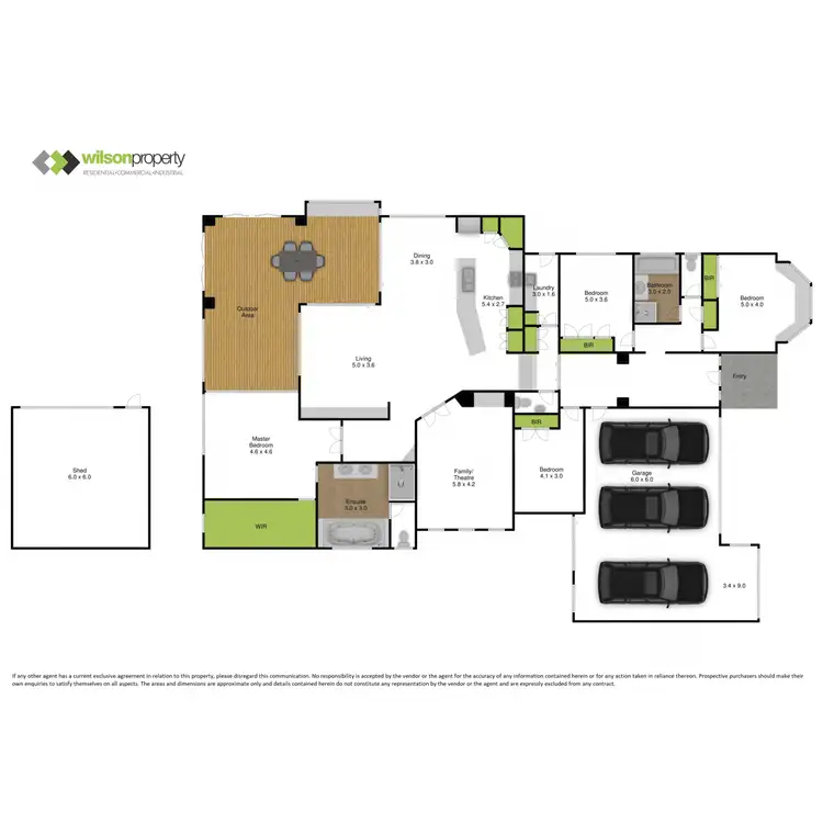Floorplan of Homely house listing, 48 Independent Way, Traralgon VIC 3844