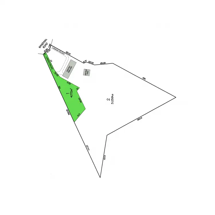 Floorplan of Homely land listing, LOT 1, 70 Wandana Road, Sale VIC 3850