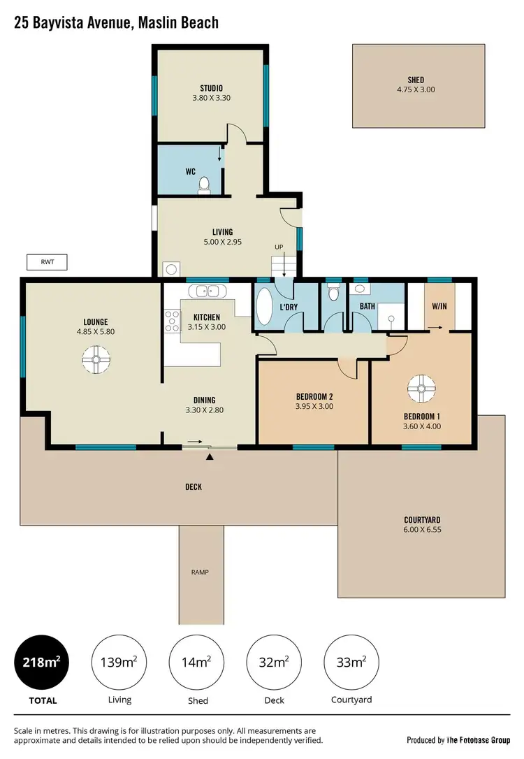 Floorplan of Homely house listing, 25 Bayvista Avenue, Maslin Beach SA 5170