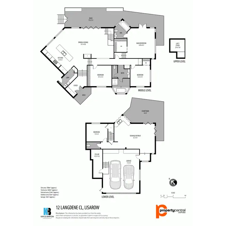 Floorplan of Homely house listing, 12 Langdene Close, Lisarow NSW 2250