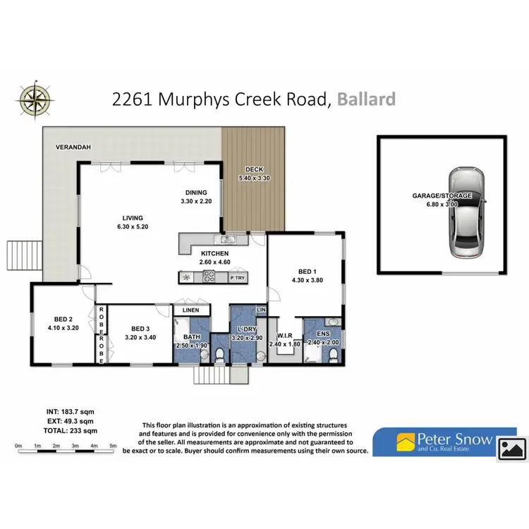 Floorplan of Homely house listing, 2261 Murphys Creek Road, Ballard QLD 4352