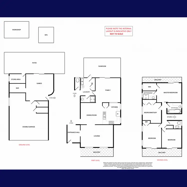 Floorplan of Homely house listing, 23 Marmot Way, Ferndale WA 6148
