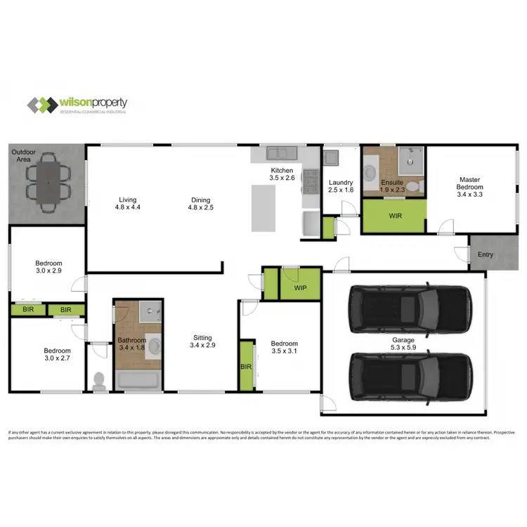 Floorplan of Homely house listing, 23 Galloway Street, Traralgon VIC 3844