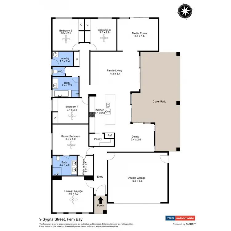 Floorplan of Homely house listing, 9 Sygna Street, Fern Bay NSW 2295
